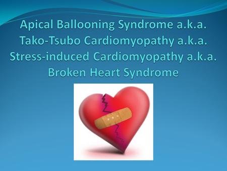 Epidemiology Incidence is unknown although some have estimated 1-2% of all patients presenting with “ACS” Mean age is 58-75 and rarely has been reported.