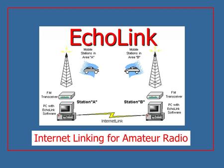 Internet Linking for Amateur Radio