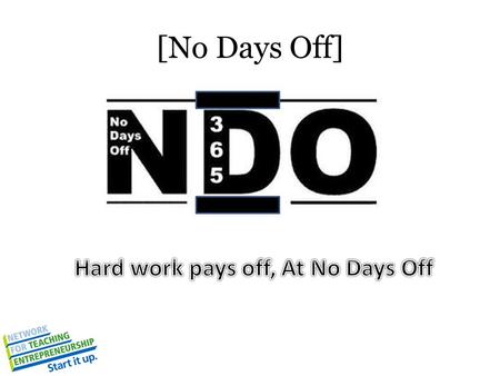 [No Days Off]. [Problem/Unmet Need] The problem we are solving is the lack of reasonably priced baseball workouts from an experienced trainer.