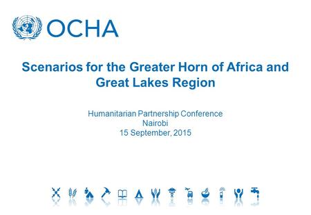 Scenarios for the Greater Horn of Africa and Great Lakes Region