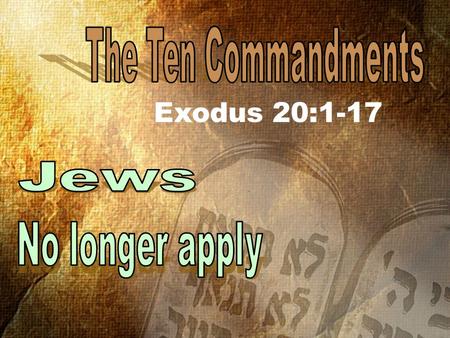 Exodus 20:1-17. 36. Master, which is the great commandment in the law? 37 Jesus said unto him, Thou shalt love the Lord thy God with all thy heart,