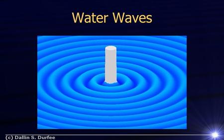 Water Waves. Interference... A single source Interference... Two sources.