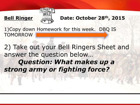 TEKS 8C: Calculate percent composition and empirical and molecular formulas. Bell RingerDate: October 28 th, 2015 1)Copy down Homework for this week. DBQ.