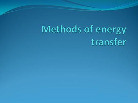 Conduction The transfer of energy as heat between particles collide within a substance or between two objects in contact Two objects of unequal temperature.