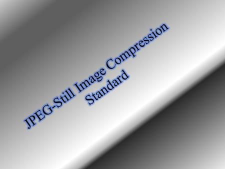 The task of compression consists of two components, an encoding algorithm that takes a file and generates a “compressed” representation (hopefully with.