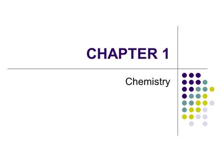 CHAPTER 1 Chemistry. What is Chemistry? Natural Sciences Biological Sciences Concerned with living things Biology Physical Sciences Non-living things.