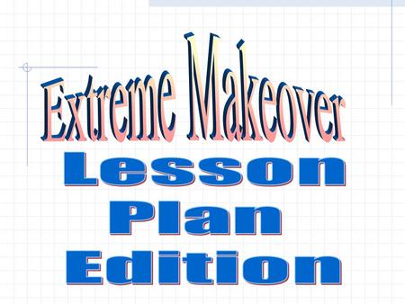 Plans: They help you reach your destination. Today's Objectives Prepare lesson plans that engage students in learning process. Create a lesson plan for.