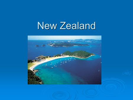 New Zealand. Natural Environments  New Zealand is located in the south pacific.  New Zealand is made up of two major islands. The North Island The North.