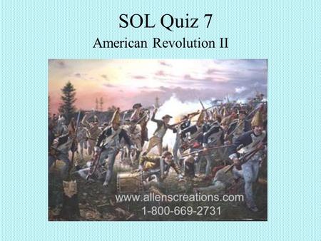 American Revolution II