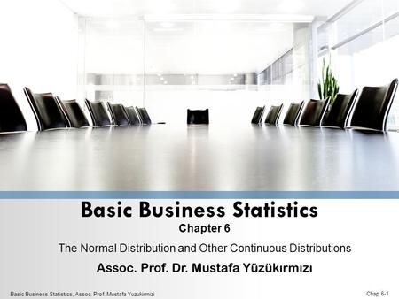 Basic Business Statistics