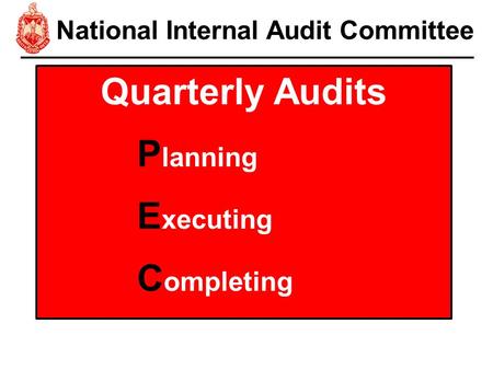 National Internal Audit Committee