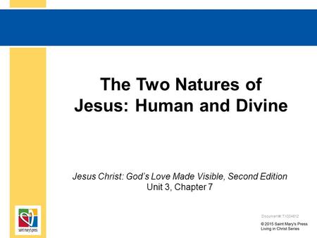 The Two Natures of Jesus: Human and Divine