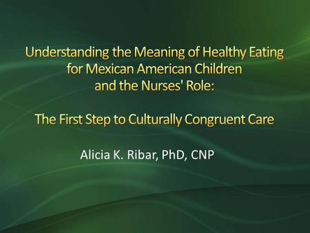 Alicia K. Ribar, PhD, CNP. Rick Zoucha, PhD, APRN-BC, CTN- A Associate Professor Dissertation Chair Melanie Turk, PhD, RN Assistant Professor Internal.