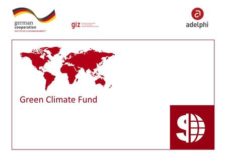 Green Climate Fund.