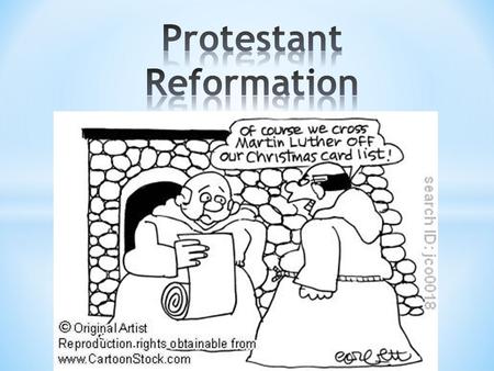 1. What were the underlying issues which led Luther to post his 95 Theses on the church door in Wittenberg? 2. Why did many different people support the.