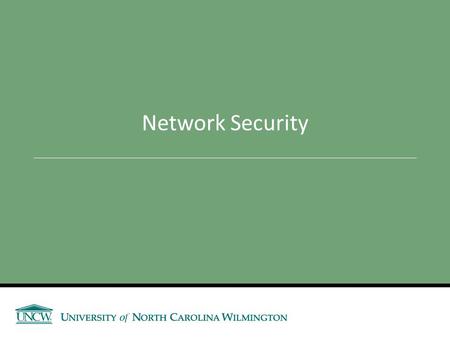 Network Security. Announcements Review Assignment - Assessment 3 (due Tuesday, before class) Assessment 3 – Next Thursday Reminders: Network Design Project.