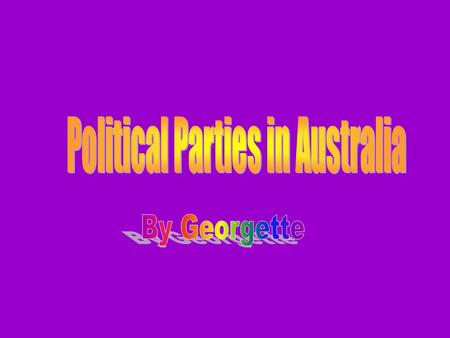 Beliefs: That they support primary industries and their focus on agricultural trade. Principals: The National Party of Australia is a conservative political.