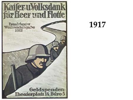 1917. German foreign minister, Zimmerman, sent a secret Telegram to the President of Mexico proposing an alliance against the U.S. The Zimmerman Telegram.