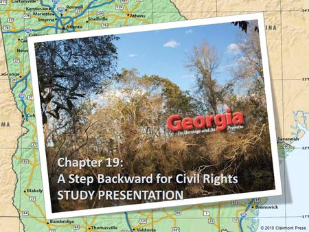 A Step Backward for Civil Rights STUDY PRESENTATION