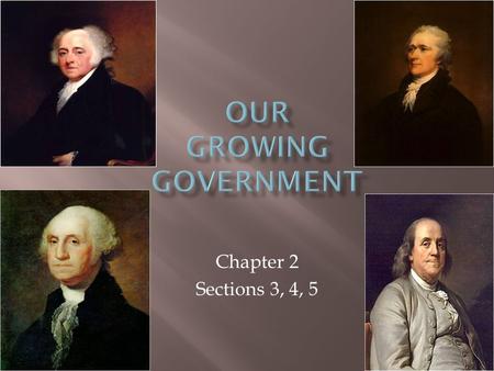 Chapter 2 Sections 3, 4, 5.  Colonies (States)= sovereign  Coined money  Raised armies and navies  Raised tariffs  Most claimed land beyond their.