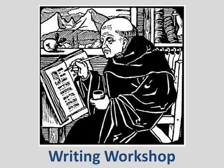 Writing Workshop. DISCLAIMER! Different subjects require different styles of thesis writing.