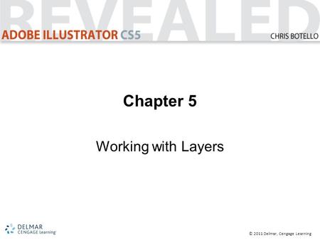 © 2011 Delmar, Cengage Learning Chapter 5 Working with Layers.