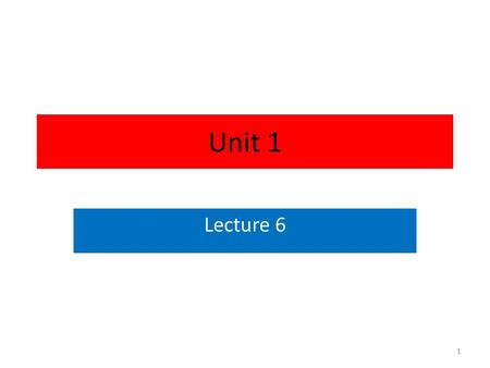 Unit 1 Lecture 6 1. Different Conversion/Transmission Schemes 2 Before we discuss various line coding schemes, let us first have an idea of different.