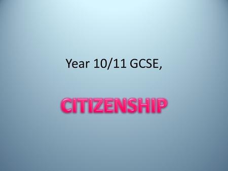 Year 10/11 GCSE,. Congratulations! Most of you have now completed the short course GCSE 50% of full GCSE – half way there. Full Course is made up of another.