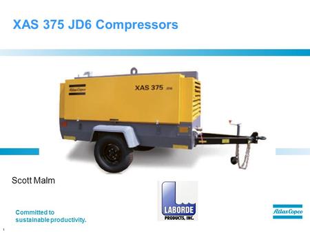 XAS 375 JD6 Compressors Scott Malm