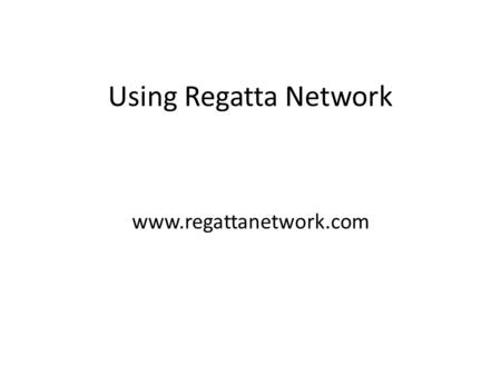 Using Regatta Network www.regattanetwork.com. The first screen is a list of all the events that CYC uses on Regatta Network. Click on Manage This Event.