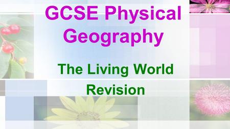 GCSE Physical Geography