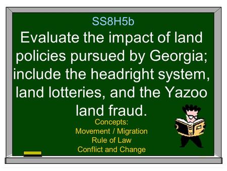 Concepts: Movement / Migration Rule of Law Conflict and Change