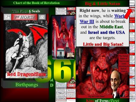 THEENDT IMES 2 nd Seal Red Horse Rev6:3,4 2 nd Seal Red Horse Rev6:3,4 The Last Days CHART OF THE BOOK of REVELATION & The End of the World! Charting.