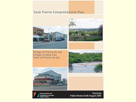 Why Plan? Unprecedented pressure for growth and change To identify development and preservation areas over next 20 years To recommend types of land uses.