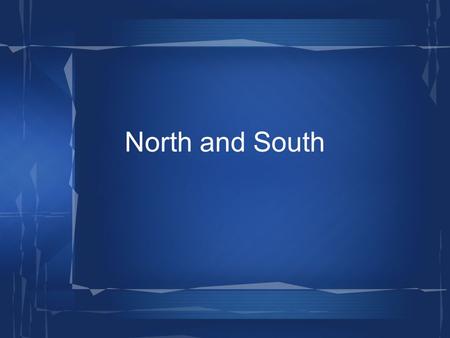 North and South. Irish Immigration – caused by the potato famine in Ireland, poor, moved to the North, took factory and manual labor jobs. Irish Impact.