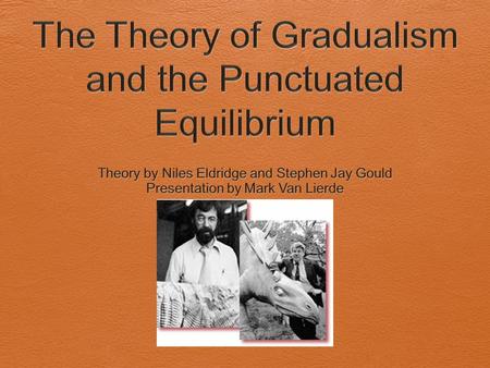 The Theory of Gradualism and the Punctuated Equilibrium