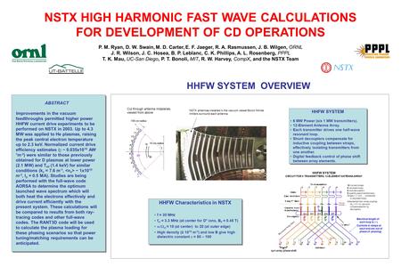 NSTX HIGH HARMONIC FAST WAVE CALCULATIONS