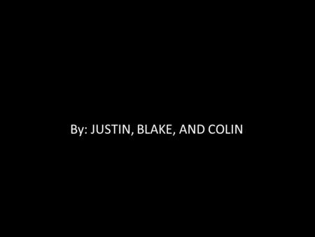 By: JUSTIN, BLAKE, AND COLIN What are robots? Robots are machines. Robots do hard work that humans usually do. Although robots can do stuff like humans,