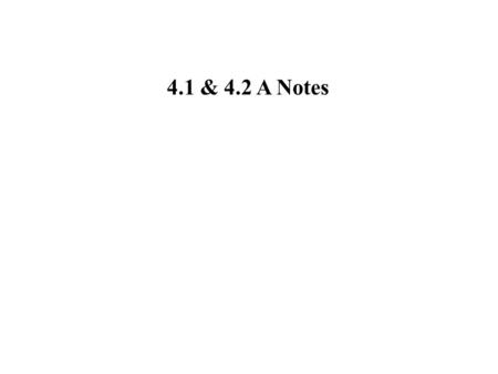 4.1 & 4.2 A Notes. Type of ∆DefinitionPicture Equilateral Triangle CLASSIFICATION BY SIDES All sides are 