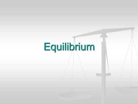 Equilibrium. Reversible Reactions Able to proceed in both directions (forward and reverse) PE (kJ) Reaction coordinate Forward AE f Reverse AE r HH.