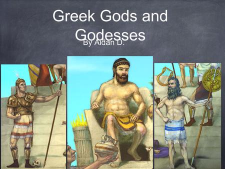 Greek Gods and Godesses