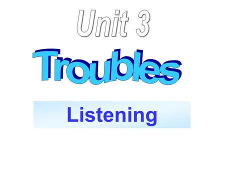 Listening. Listening A Completing notes of descriptions of people.