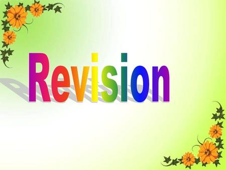 I. Modal “could” with wish II. The past simple with wish (review) III. Prepositions of time IV. Adverb clauses of result A/ Unit 3: