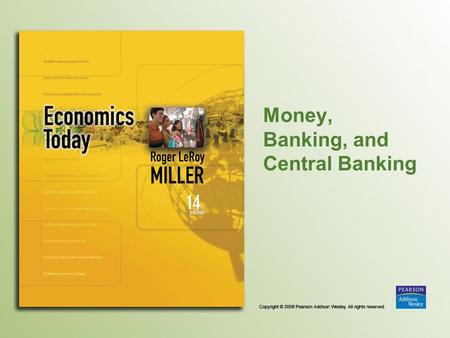 Money, Banking, and Central Banking. Copyright © 2008 Pearson Addison Wesley. All rights reserved. 15-2 Introduction Why is the Federal Reserve System.