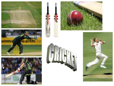 I am interested in cricket because it is fun and it involves strategy to try and win.