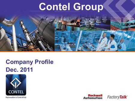 Contel Group Company Profile Dec. 2011.