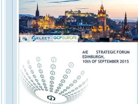 Council of Delegates Edinburgh 11.09.2015 Council of Delegates Edinburgh 11.09.2015 PRESENTATION OF SECTOR STATISTICS.