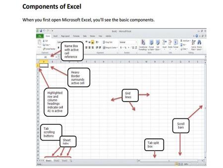 Overview Excel is a spreadsheet, a grid made from columns and rows. It is a software program that can make number manipulation easy and somewhat painless.