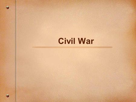 Civil War. The War Begins South Carolina: First State to Secede Virginia: Last State to Secede Other states that Seceded: Tenn, Miss, Alabama, Louisiana,