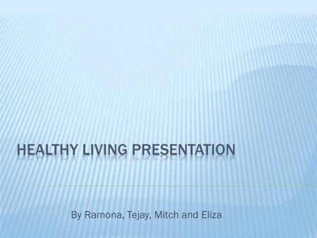 By Ramona, Tejay, Mitch and Eliza.  Introduction Our health and sport have a great impact on everybody’s daily life. So what if you are disabled or even.